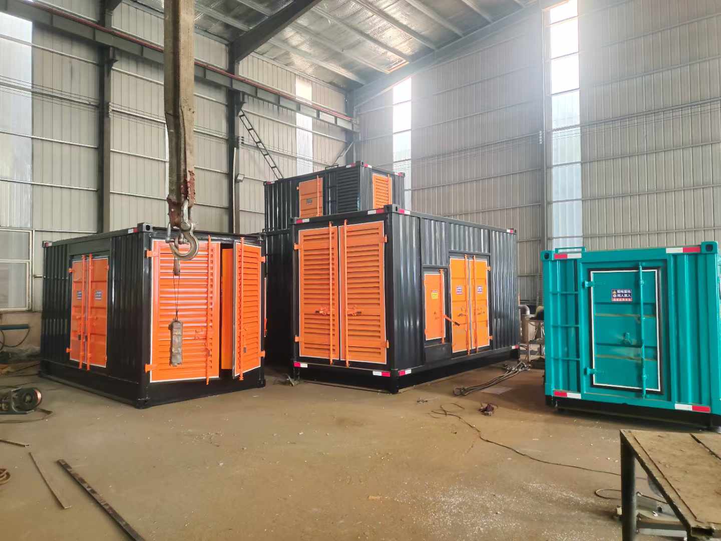 姜堰500kw柴油发电机组可以带动多少功率设备?